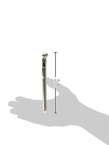 Milton S-921 Pencil Tire Pressure Gauge, Passenger Car, with Built-in Deflator Valve, Durable Plated Brass, Pressure Measured in PSI & kPa (Pack of 2) - size: Single (Pack of 2)