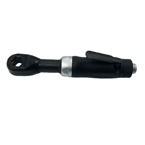 WILIN Pneumatic Ratchet Wrench Thru-Hole For Tight Spaces Autobody Repair | Remove Install Bolts Fasteners ,Ratchet Socket Set (8mm/10mm/12mm/13mm/14mm) ,with 3/8" 1/4" Square Adapter - style: wrench with 3/8" 1/4" square adapter