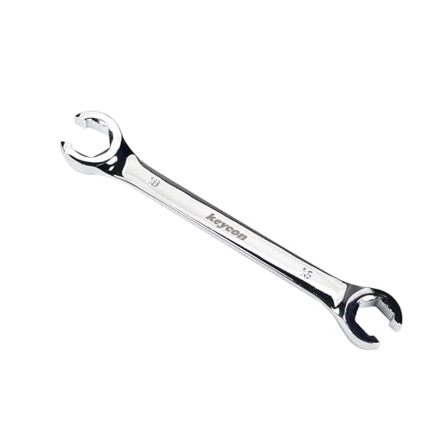 Utoolmart Flare Nut Wrench, 16mm x 18mm Metric Double Open End, 1Pcs - color: 1pcs, size: 16x18mm