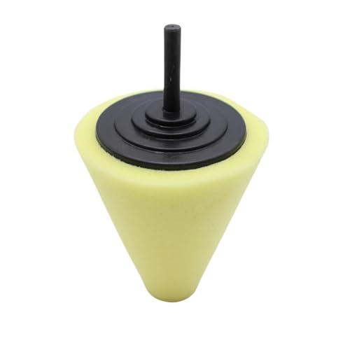 Car Polishing Pad Buffing Foam Sponge Pad Cone Polisher Buffer Pad Automotive Waxing Kit(B) - color: B