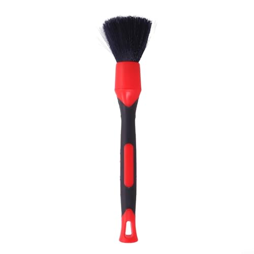 Car Detailing Brushes Set for Interior for Cleaning - Soft Bristle Auto Detail Kit for Vents Dash Console - Scratch-Free Tool for Cars Trucks SUVs