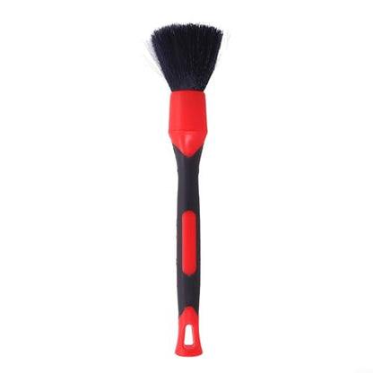 Auto Detail Brush Set for Car Interior Cleaning - Gentle Bristles for Dashboard Vents Buttons - Deep Clean Hard-to-Reach Areas Tool