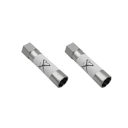 2 Pcs 8-Spline Lug Nut Key Lock Tool 65100 for Cars 13/16'' Hex | Wheel Lock Key Replacement for Spline Lug Nuts - color: 2Pcs
