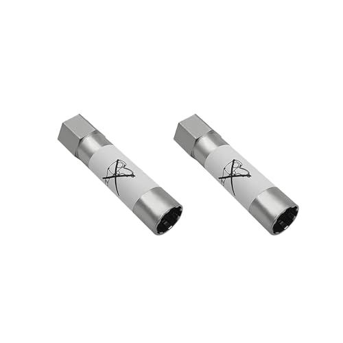 2 Pcs 8-Spline Lug Nut Key Lock Tool 65100 for Cars 13/16'' Hex | Wheel Lock Key Replacement for Spline Lug Nuts - color: 2Pcs