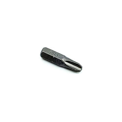 Benchmark Abrasives 1/4 Inch Hex Anti Slip Phillips Insert Screw Head Screwdriver Bits, Rotary Drill Bits for Repairing Electronics, Automotive Parts, Furniture (50 Pack) - (PH3 x 1") - size: PH3 x 1"