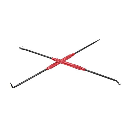 2 Sets O Ring Pick, Carbon Puller Tool with Removable Hook Head for Cars, Efficient Fast Oil Seal Removal