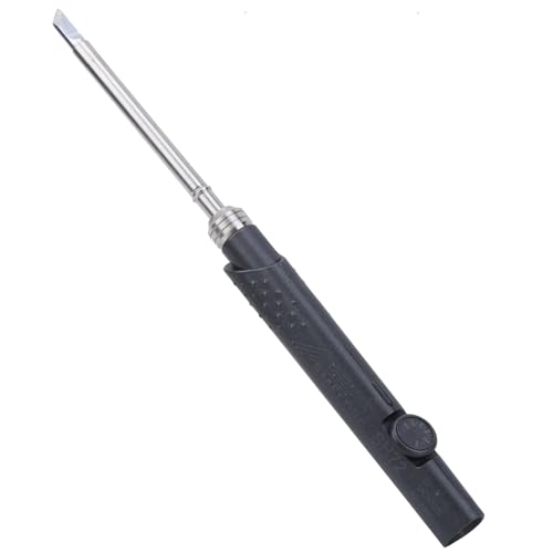 Fafeicy 65W 12-24V Electric Soldering Iron, Adjustable Temperature 220-400 with 7 K Heads, for Quick Heating Welding Tool Kit