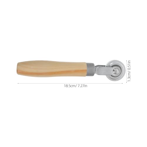 Tire Repair Roller Tool 2-Piece Set for Car Tire Patch Application with Seam Roller Design 7.28X1.45X0.51 Inches Automotive Repair Tools for Sidewall and Cold Sealing