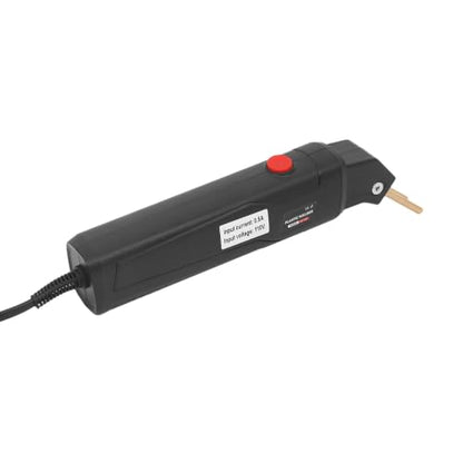 Plastic Welder Kit, 100W Welding Machine Kit, Max Temp 800°F (Black) | 110V 0.5A, Plastic Bumper Repair Set for DIY Car Bumper Toolbox Plastic Crack Fixing - color: Black