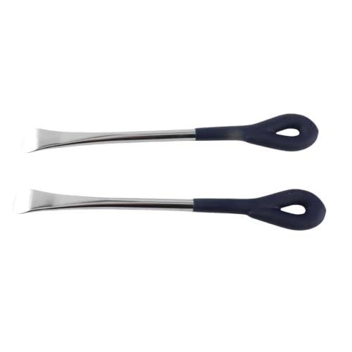 Professional 2Pcs Tire Lever Tool Spoon Set with Precision Quality, Great for Motorcycle and Bike Tire Changes, Suitable for DIY Enthusiasts and Travel Use