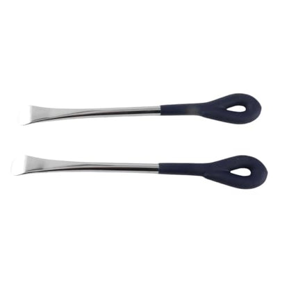 Professional 2Pcs Tire Lever Tool Spoon Set with Precision Quality, Great for Motorcycle and Bike Tire Changes, Suitable for DIY Enthusiasts and Travel Use