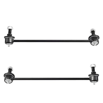 Detroit Axle - 4pc Front Struts Sway Bars for 2010-2017 Chevrolet Equinox | 2011 2012 2013 2014 2015 2016, 2 Ready Struts & Coil Springs, 2 Sway Bar Links Replacement Ready Struts Shocks Assembly - size: 4QS47450/ sway kit