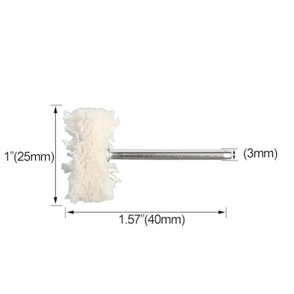 30pcs Cotton Polishing Buffing Wheel for Rotary Tool Polising Kit - Polishing Wheel or Silver Polish Wheel - Watch Polishing Kit - Jewelry Polishing Kit (Thread) - style: Thread