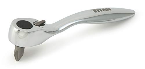 Titan 11207 3-1/2-Inch Offset Micro Ratcheting Bit Driver - style: Offset Bit Driver