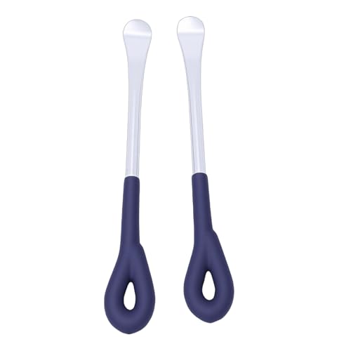 2pcs Tire Spoon Levers, Heavy Duty 10inch Motorcycle Tire Changer Tool Carbon Steel Iron Spoon Set with Shape Design, for Motorcycle Replacement