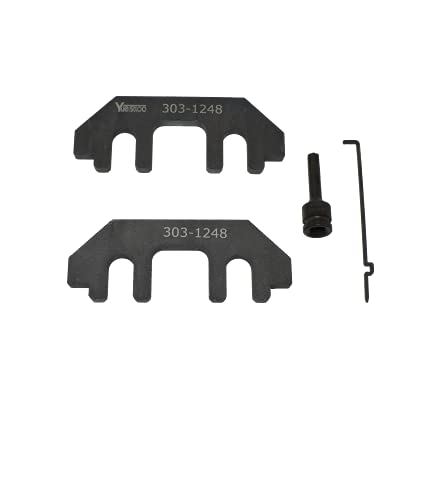 Camshaft Holding Tool Kit Fit for Ford 3.5L & 3.7L 4V Engines, 3.5 EcoBoost | with Tension Tool, Timing Alignment Holder Tool, Replaces 303-1248 303-1530 RT11, with Case and Gloves