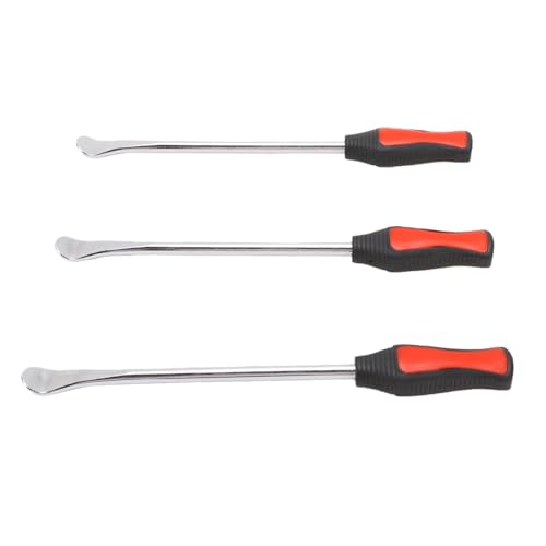 KIMISS 12PCS Tire Repair Kit with Tools, Motorcycle Tire Spoons Iron Levers Set and Rim Protectors, Portable Storage Bag for Dirt Bike ATV Scooter Lawn Tractor