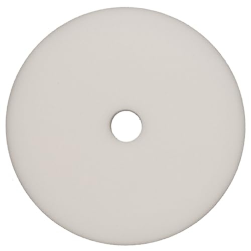 RUPES 9.DA180S Pack of 12 White D-A Ultra-Fine Polishing Foam Pads 180mm | Ideal for Paint Correction | Extremely Fine Defect Removal | Compatible with 6" Backing Plate - size: Ultrafine 180mm, style: Pack of 12