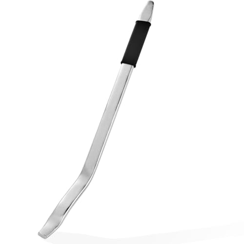Bead Lifting Tool for Tires, Tire Mount and Demount Tool with Rubber Handle, Tire Iron Spoon for Car Truck and Motorcycle Tire Changer, 20" Tire Iron Spoon Lever Pry Bar