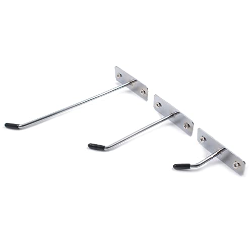 30pcs Wall Mounted Heavy Duty Metal Single Hooks Home Storage Organizer Hanger Stainless Steel Hooks (2/4/6inch) - size: 2/4/6 inches