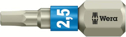 WERA 05071109001 Bit-Check 30 Stainless 1, 30 Pieces
