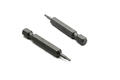TEMO 25 pc T6 Torx Star Head Screwdriver Bit Set, S2 Steel 6 Point T-6 2 Inch Screwdriver Insert Bits - size: T6 2"L