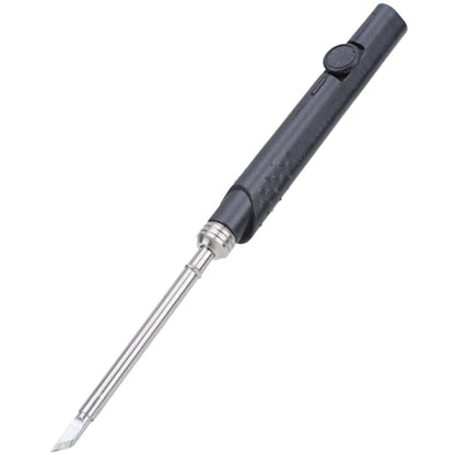Fafeicy 65W 12-24V Electric Soldering Iron, Adjustable Temperature 220-400 with 7 K Heads, for Quick Heating Welding Tool Kit