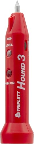 Triplett 3399 Fox & Hound Premium Tone and Probe Wire Tracing Kit Generates Multiple Tones with Adjustable Sensitivity for Electrical Wire, LAN Cable, Telephone,Black