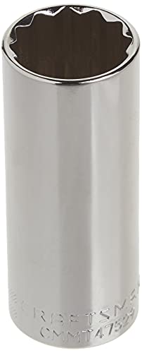 CRAFTSMAN Deep Socket, SAE, 1/2-Inch Drive, 15/16-Inch, 12-Point (CMMT47529) - size: 15/16"
