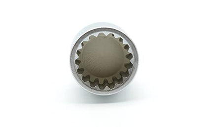TEMO #63 Anti-Theft Wheel Lug Nut Removal Socket Key 3437 for Porsche - size: #63