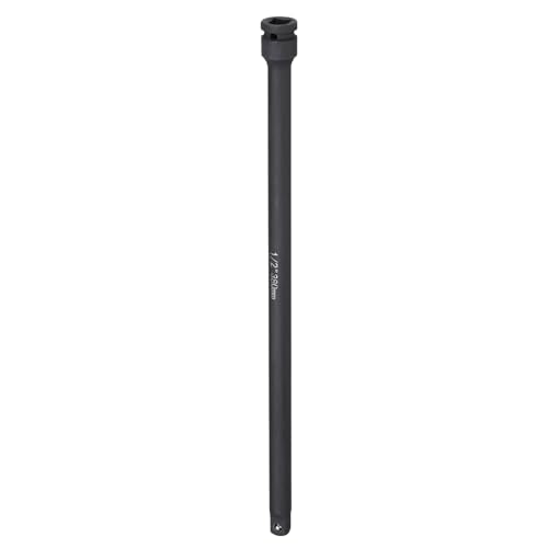 HARFINGTON Impact Socket Extension Bar 1/2" Square Drive 15" Long CR-V Steel Extension Rod Ratchet Wrench Driver Adapter for Axle Nut Sockets, Black - size: 1/2" Square Drive 15" Long