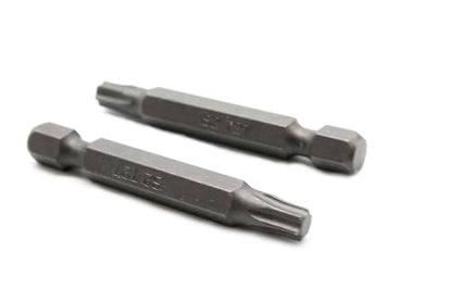 TEMO 25 pc T27 Torx Star Head Screwdriver Bit Set, S2 Steel 6 Point T-27 2 Inch Screwdriver Insert Bits - size: T27 2"L