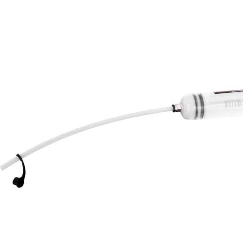 Zeeline by Milton Fluid Extractor - 200cc Fluid Syringe, Multi-purpose Syringe, Manual Fluid Extractor Oil Extractor Pump Syringe and Fill Pump, Gasoline Fuel Car Transfer - size: 200