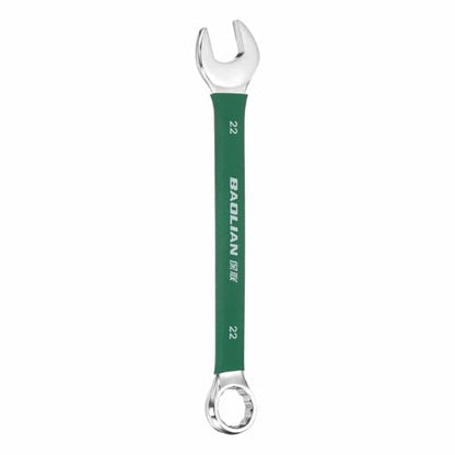 HARFINGTON 22mm Metric Combination Wrench 10 Degree Offset 12 Point Cr-V Steel Single Open End Spanner Wrenches for Automotive Repair Furniture Assembly - size: 22mm