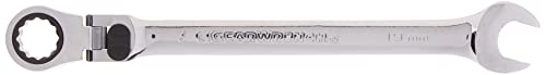 GearWrench 12 Pc. 12 Pt. XL Locking Flex Head Ratcheting Combination Wrench Set, Metric - 85698 (Pack of 6) - size: 12 Pc. 12 Pt. (Pack of 6)
