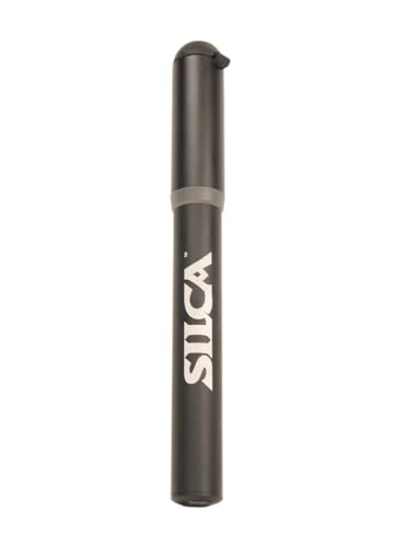 SILCA Mini Bike Pump – Frame Mount Bicycle Pump with Expandable Hose and Lever Lock – Lightweight and Mountable to Gravel, Mountain, and Road Bicycles - style: Gravelero