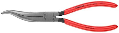 KNIPEX - 9K 00 80 12 US Tools - 3 Piece Long Nose Tool Set (38 31 200, 38 71 200, 38 91 200) (9K008012US) Red