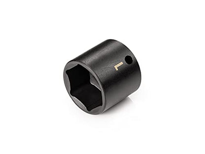 TEKTON 3/8 Inch Drive x 1 Inch Shallow 6-Point Impact Socket | SID12025 - size: 1-Inch, style: Shallow