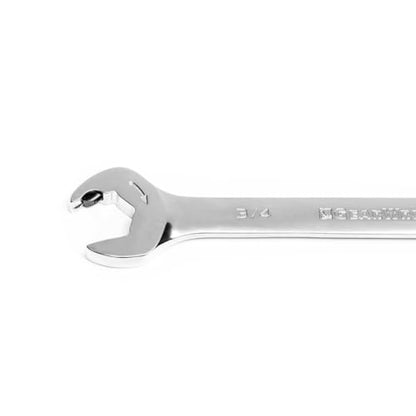 GEARWRENCH 8 Pc. 12 Point Open End Ratcheting Combination SAE Wrench Set - 85599 - style: 8-piece kit