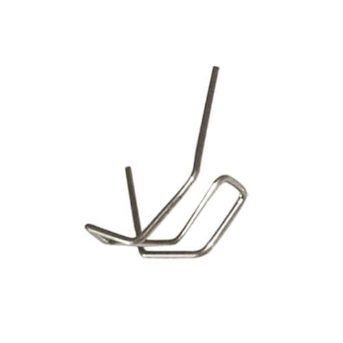 100PCS 0.6mm 0.8mm Hot Stapler Staples for Car Bumper Plastic Welder Repair Kit, for Stainless Steel for Pre-Cut Welding Nails, Silver for A/B//D/E/for F//H/I