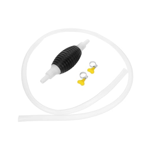 Zerodeko 1set Manual Siphon Hand Pump for Liquid Extraction Hose Kit Self-Priming Pump for Home Use and Automotive Applications