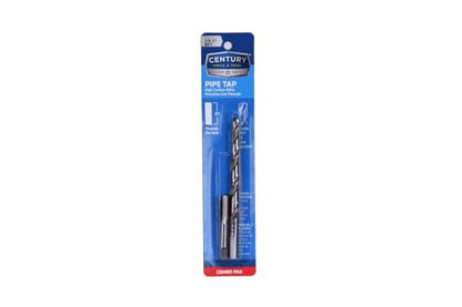 Century Drill & Tool 93201, 1/8-27 NPT/21/64 Combo - size: 1/8-27 NPT, 21/64 Inch