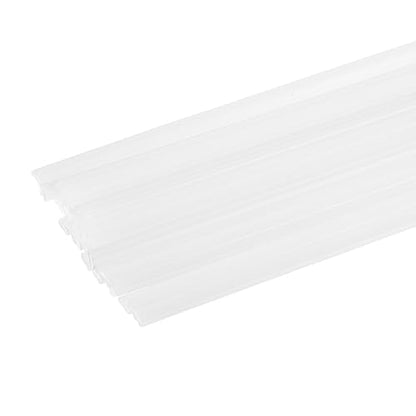 HARFINGTON 1set(20pcs) Plastic Welding Rods 8inch PP Welding Strips Welder Rods for Car Bumper Kayak Daily Repair Plastic Welder Car Bumpers, White - color: White