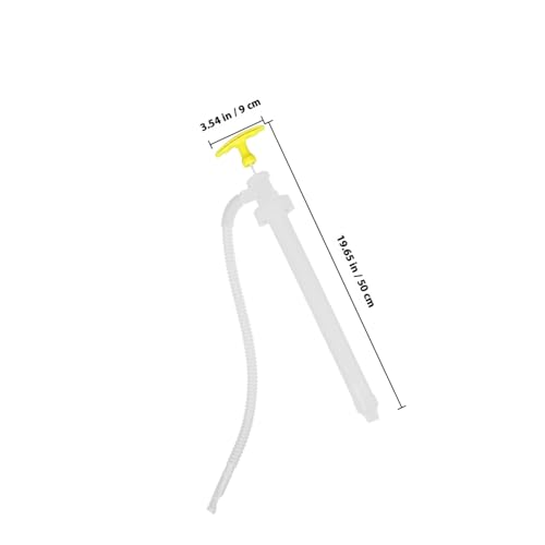 SOLUSTRE Deep Hand Pump Syphon Pump for Garden Hose Compact Manual Siphon for Water and Oil