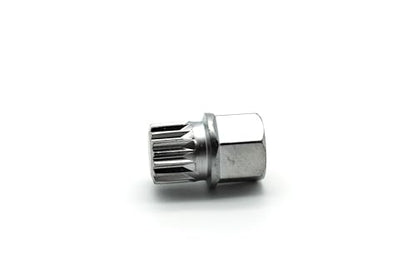 TEMO Abc6/17Pt Wheel Lock Lugnut Anti-Theft Lug Nut Screw Removal Key Socket S3057 for Vw Audi - size: ABC6/17PT