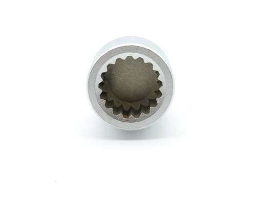 TEMO #53 Anti-Theft Wheel Lug Nut Removal Socket Key 3437 for Porsche - size: #53