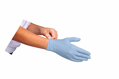 Curad Nitrile Exam Gloves, Durable, Powder Free, Chemical Resistant, One Size Fits Most, 100 Count - size: 1 Box (100 Count)