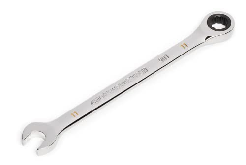 GEARWRENCH 11mm 4 Degree Swing Arch 12 Point Ratcheting Combination Wrench - 86911 - size: 11mm