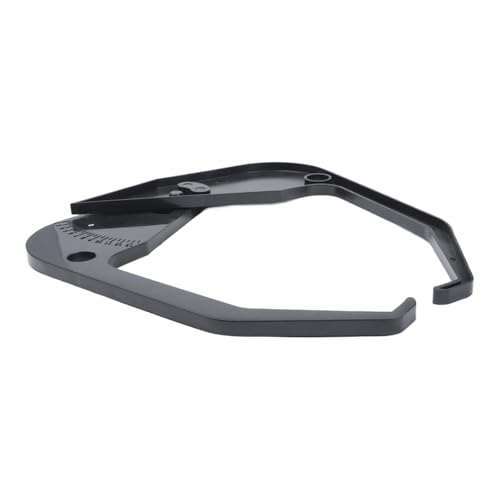 for Tire Balancer Rim Width Caliper, Portable Wheel Measuring with Bright White Numbers Accurate for Tire Width Measurement, Black Plastic Gauge 395x345mm