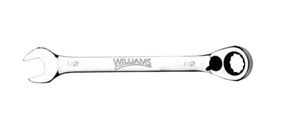 Williams 1216RC Ratcheting Combination Wrench, 12 Point, 1/2-Inch - size: 1/2-Inch Single